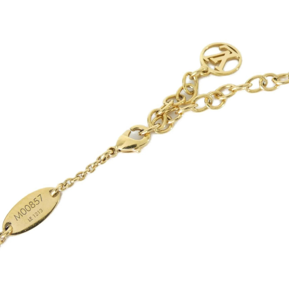 LOUIS VUITTON Gold Necklace - Picture 3 of 4